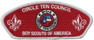 Circle 10 Council shoulder patch